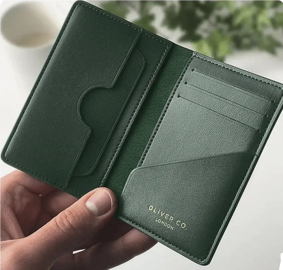 Handmade Leather Card Holder Template